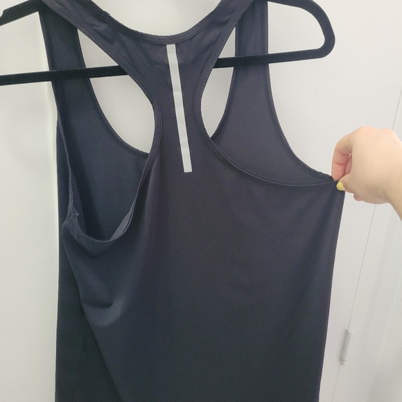 Black Striped Workout Tank - Picture 3 of 3